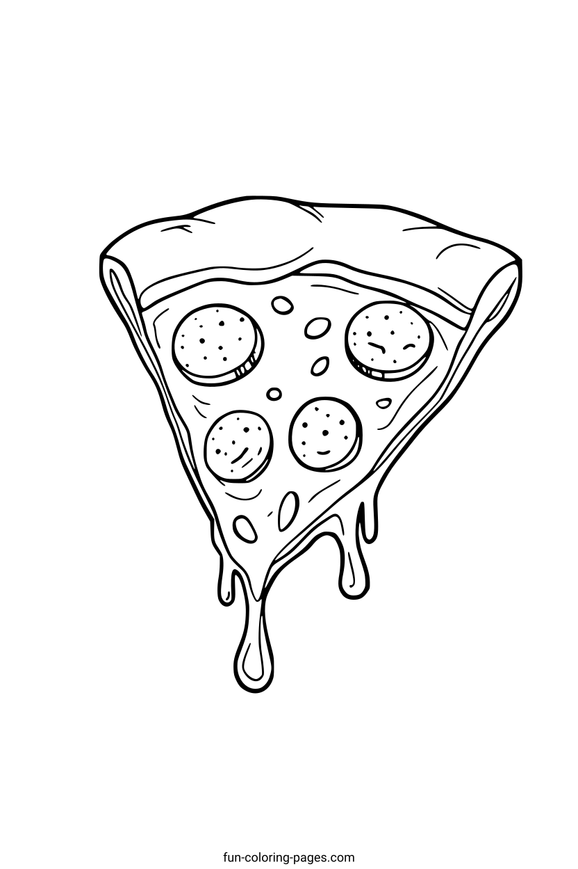 Pizza Slice – free printable coloring page, available as PDF and SVG